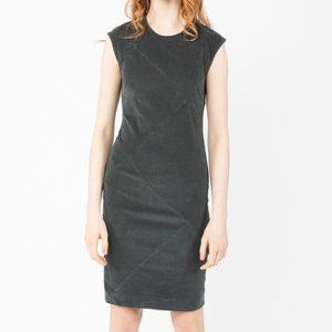 Divergent Dress in Drab